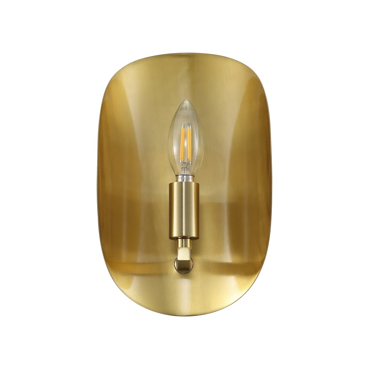 Calluna 4" Wall Sconce - Brass - Safavieh - Image 4