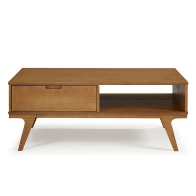 Barnsdall Coffee Table with Storage- Pine - Image 0