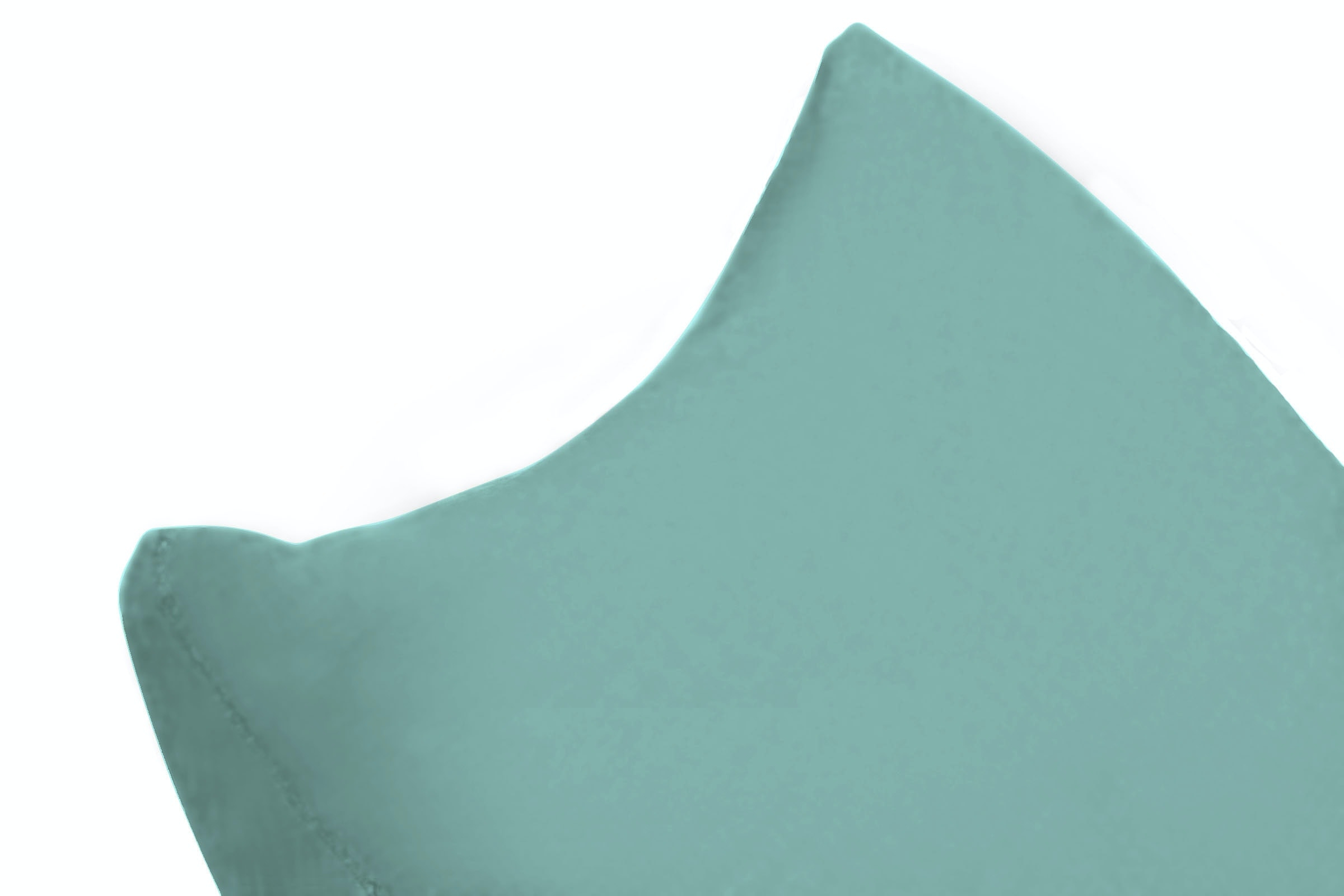 Green Decorative Mid Century Modern Knife Edge Pillows 18 x 18 (Set of 2) - Essence Aqua - Image 3