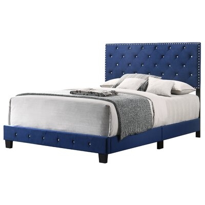 Castilla Tufted Upholstered Low Profile Standard Bed - Image 0