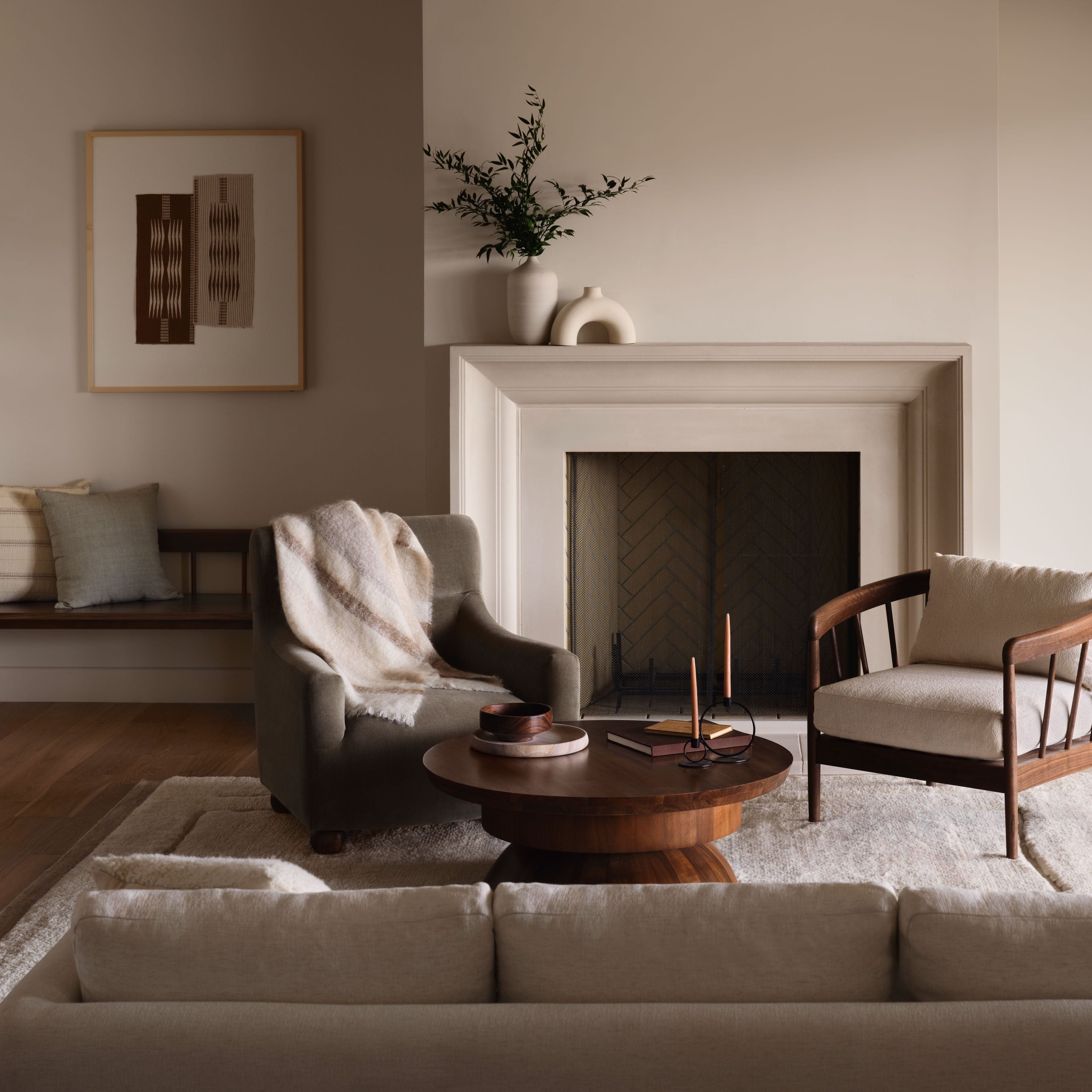 The Citizenry Ishir Hand-Knotted Area Rug | 10' x 14' | Sand - Image 6