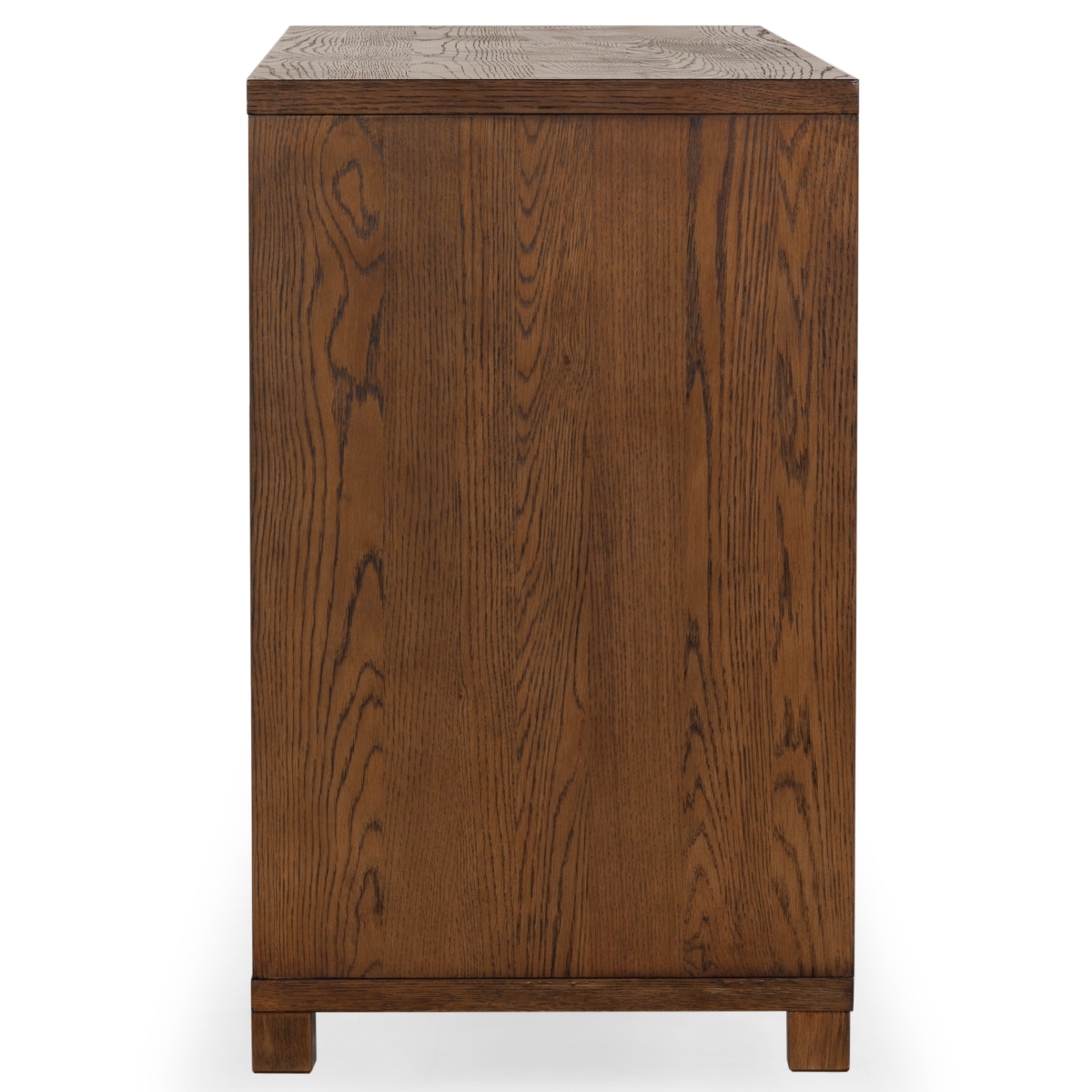 Tobiette 6 Drawer Wood Dresser - Medium Oak - Image 5