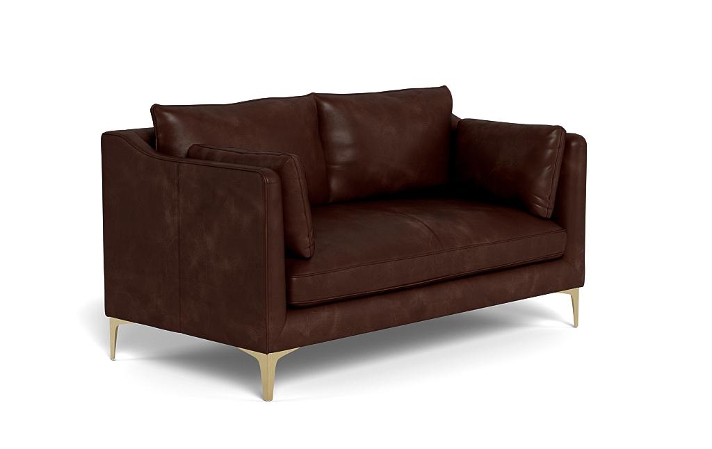 Caitlin Leather Loveseat by The EverygirlÃ?Â® - Image 1