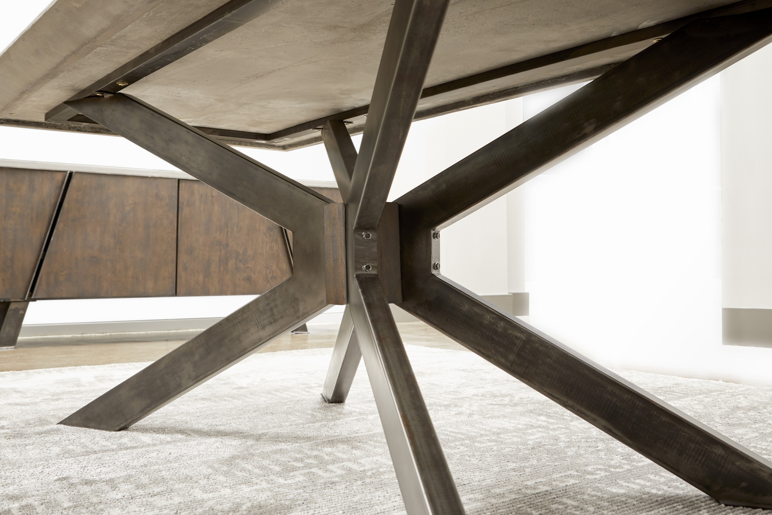 Industry Rectangle Dining Table - Image 3