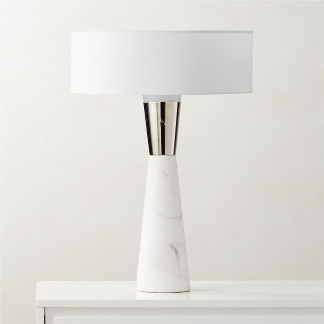 Exposior Marble Table Lamp Model 2011 by Paul McCobb - Image 0
