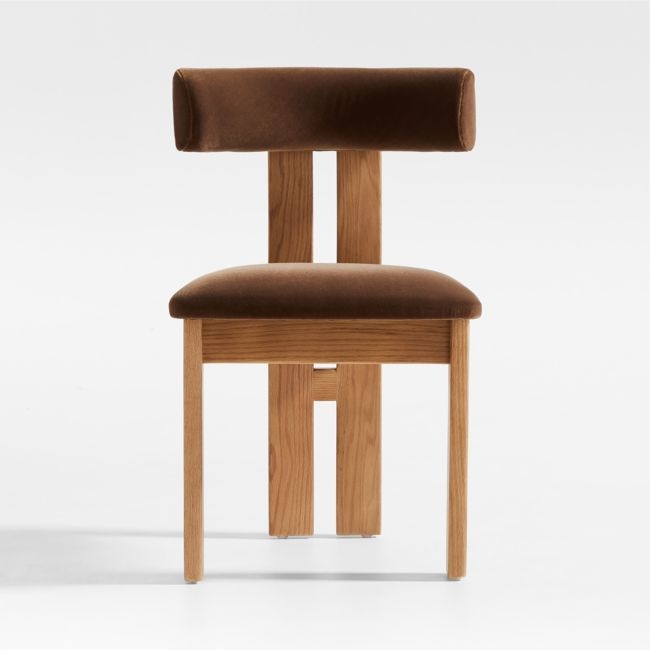 Ceremonie Dresden Brown Dining Chair by Athena Calderone - Image 0