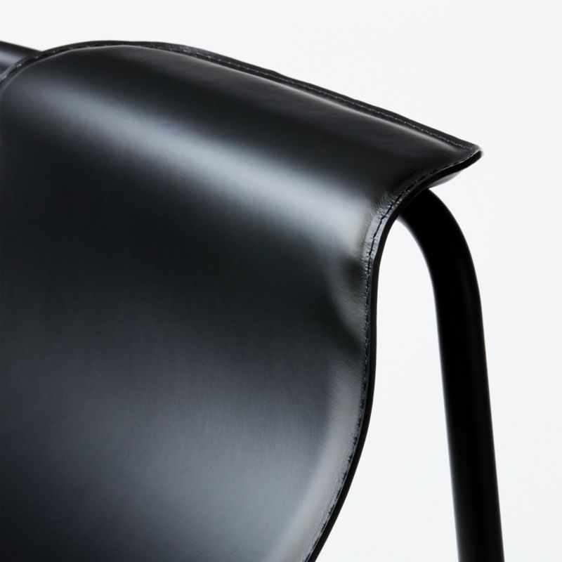 Gemini Black Lounge Chair - Image 5