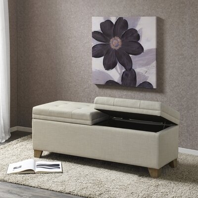 Almeida Upholstered Storage Bench - Image 0
