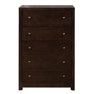 5 Drawer Solid Wood Accent Chest - Image 0