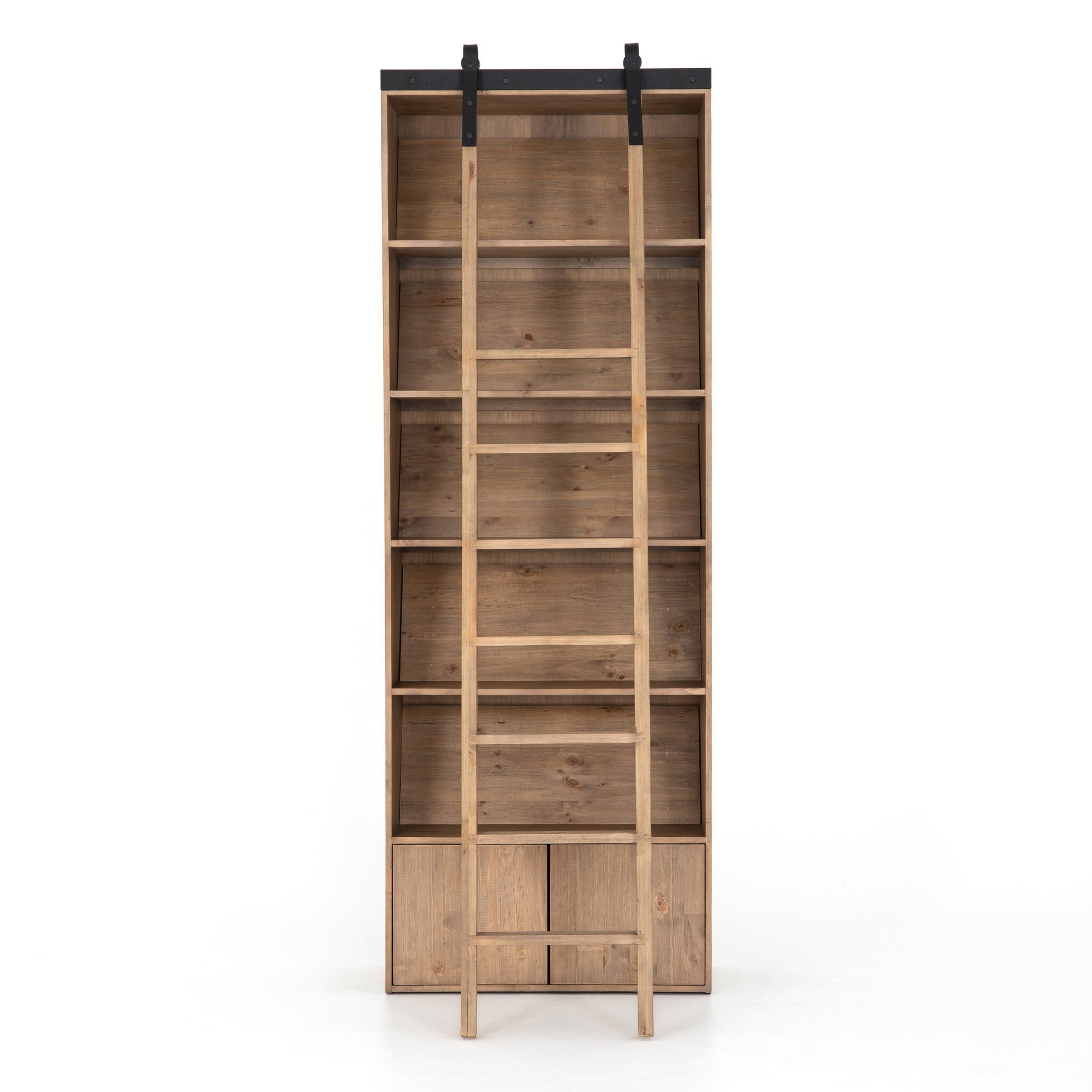 Bane Bookshelf - Smoked Pine - Image 4