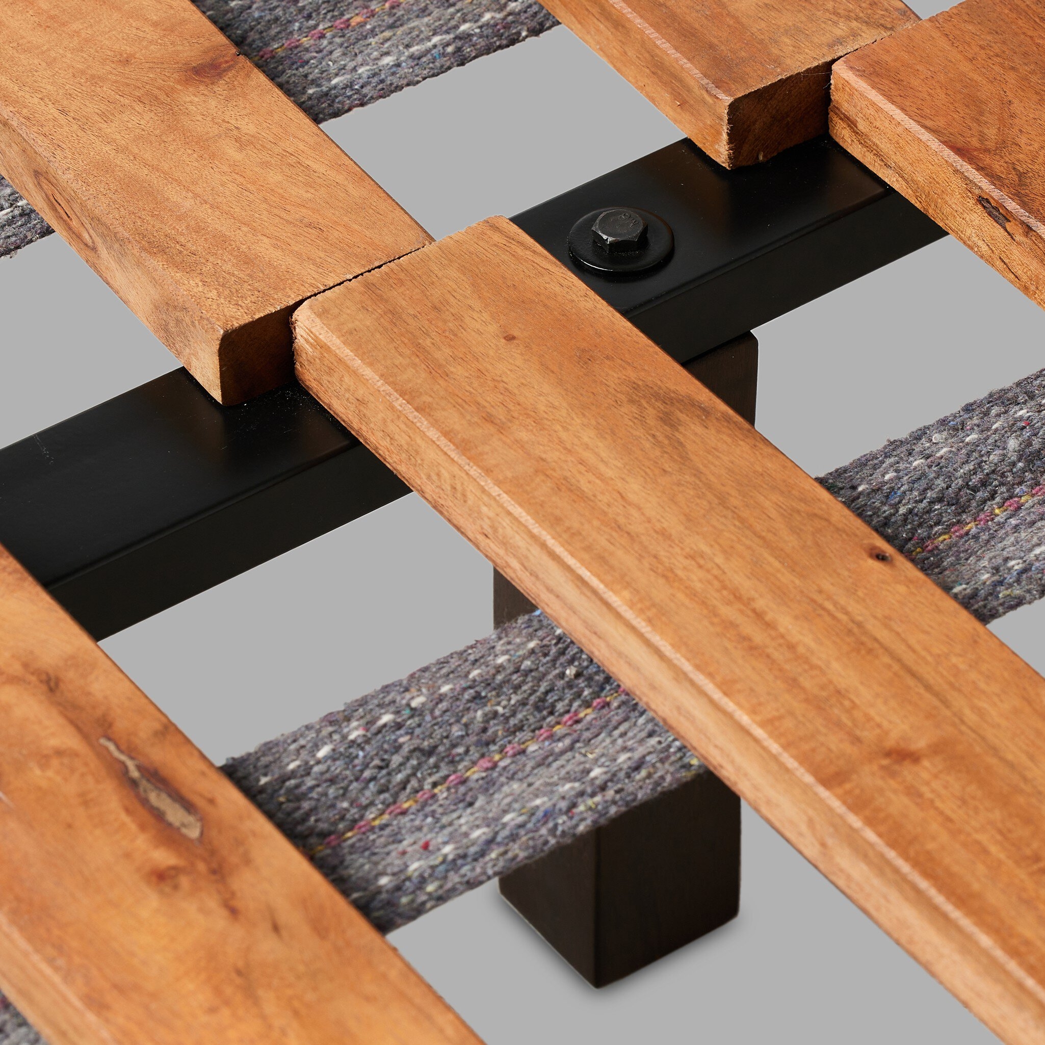 Nigel Bed - Rustic Brown Acacia - Image 10