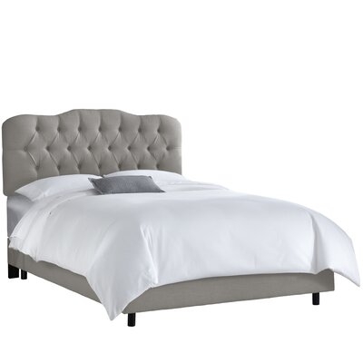 Stella Tufted Upholstered Low Profile Standard Bed - Image 0