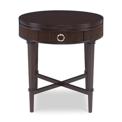 Reeded Side Table - Round - Image 0