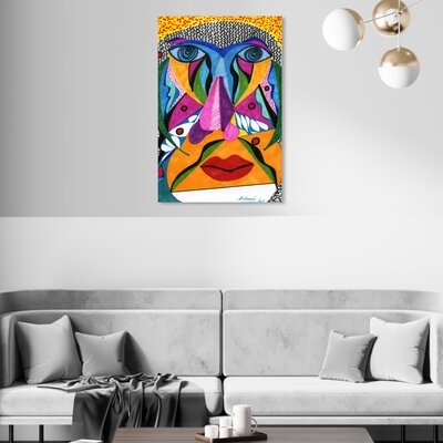 'Her Face' - Wrapped Canvas Print on Canvas - Image 0