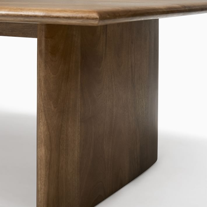 WE Anton Collection Dark Walnut Coffee Table, XL - Image 2