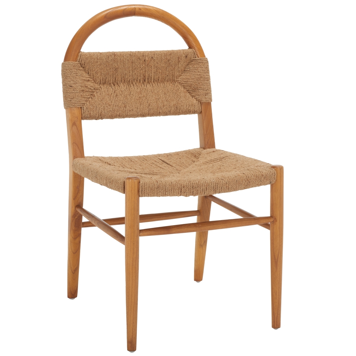 Ottilie Dining Chair - Brown / Natural - Safavieh - Image 0
