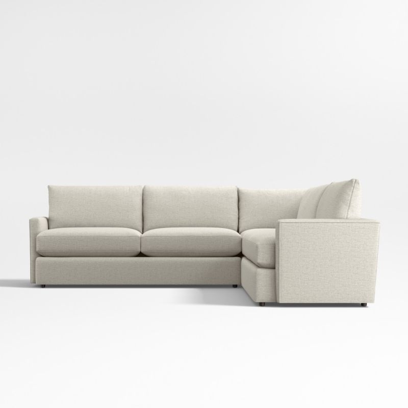 Lounge Classic 3-Piece L-Shaped Sectional Sofa - Image 1