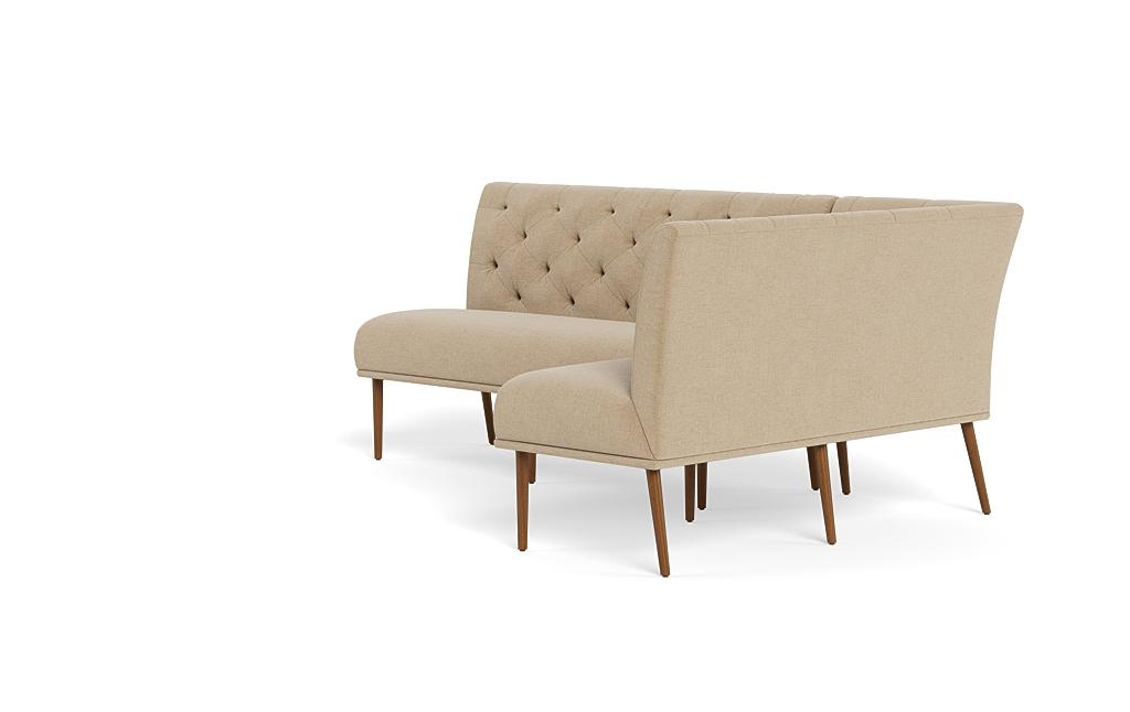 Dorian Upholstered Right Banquette with Tufting Option - Image 2