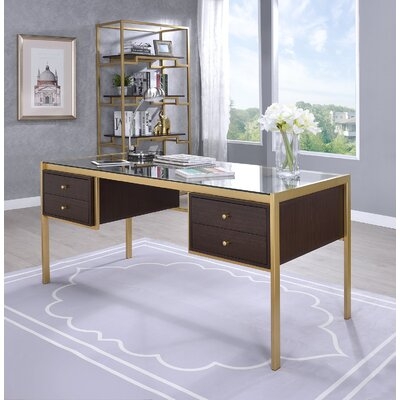 Briel Glass Desk - Image 0