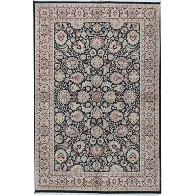 One-of-a-Kind Hand-Knotted Ivory 6' x 9'1" Wool Area Rug - Image 0
