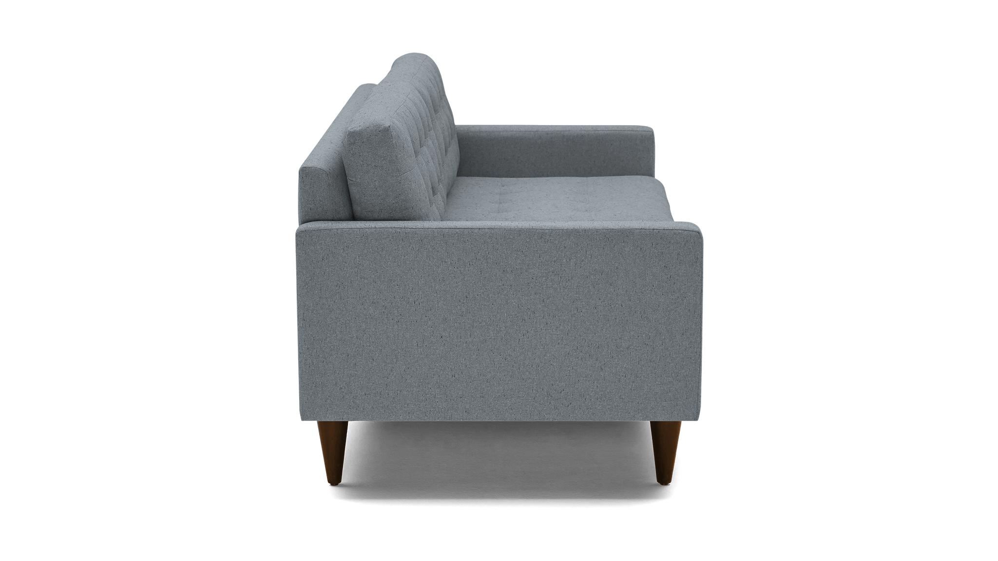 Gray Eliot Mid Century Modern Sofa - Synergy Pewter - Mocha - Image 2