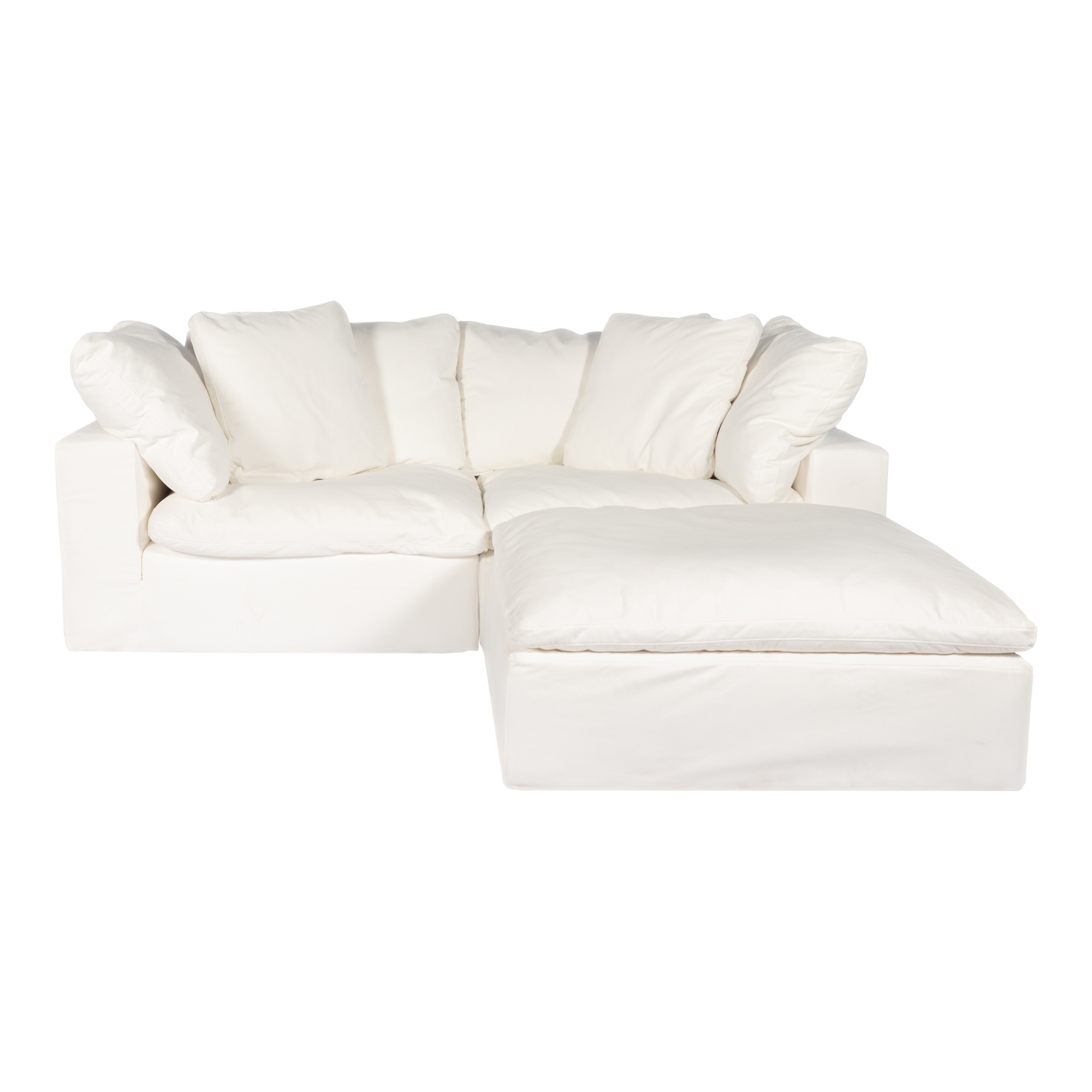 Clay Nook Modular Sectional Cream White - Image 0