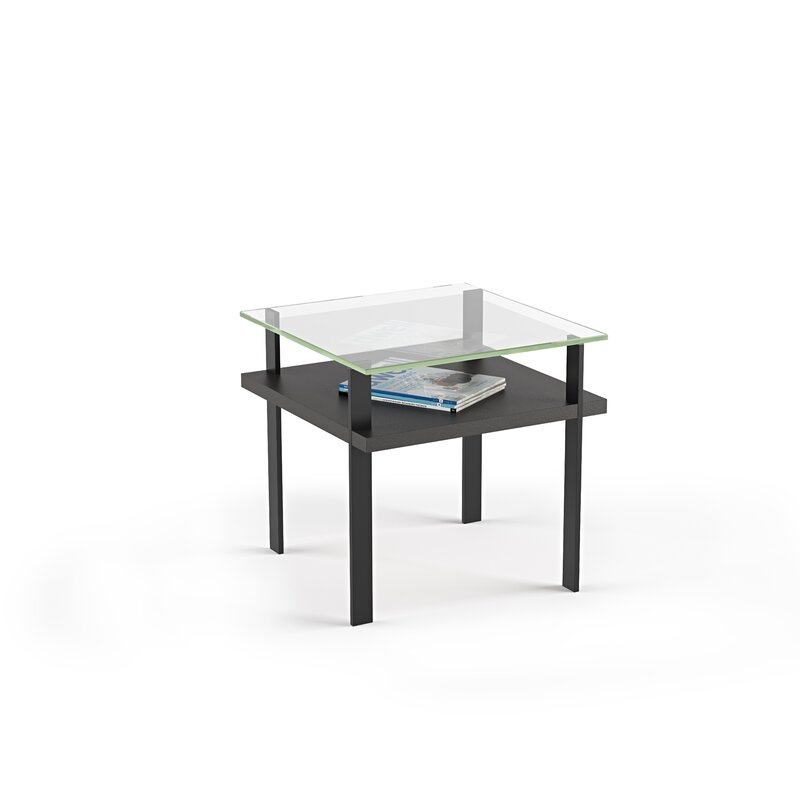 BDI Terrace Glass End Table - Image 0