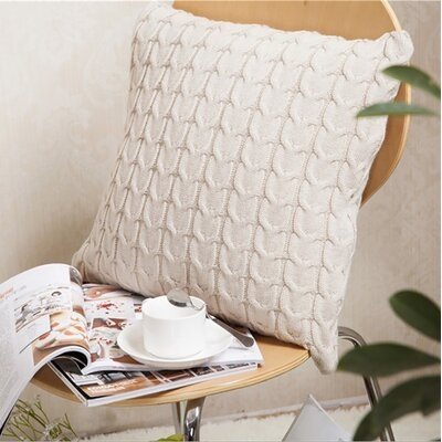 Normandy Square Cotton Pillow Cover & Insert - Image 0