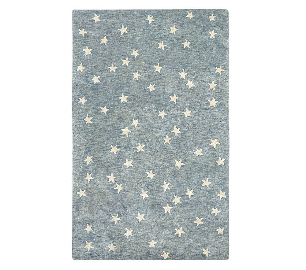 Starry Skies Rug, 7x10, Blue - Image 0