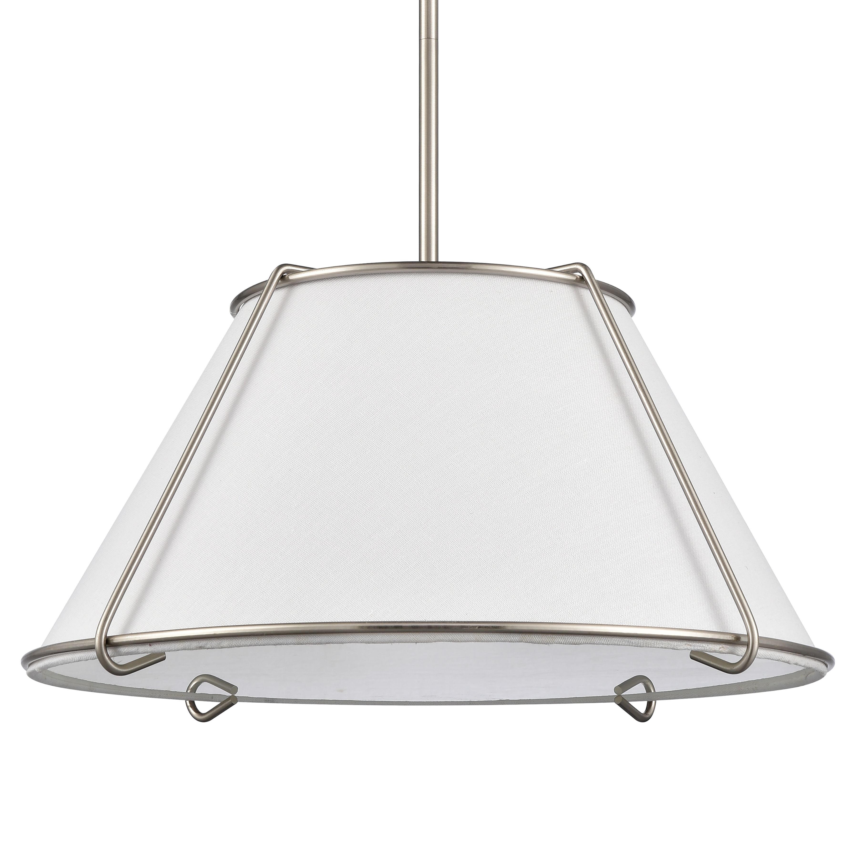 Regalia 18'' Wide 1-Light Pendant - Satin Nickel - Image 3