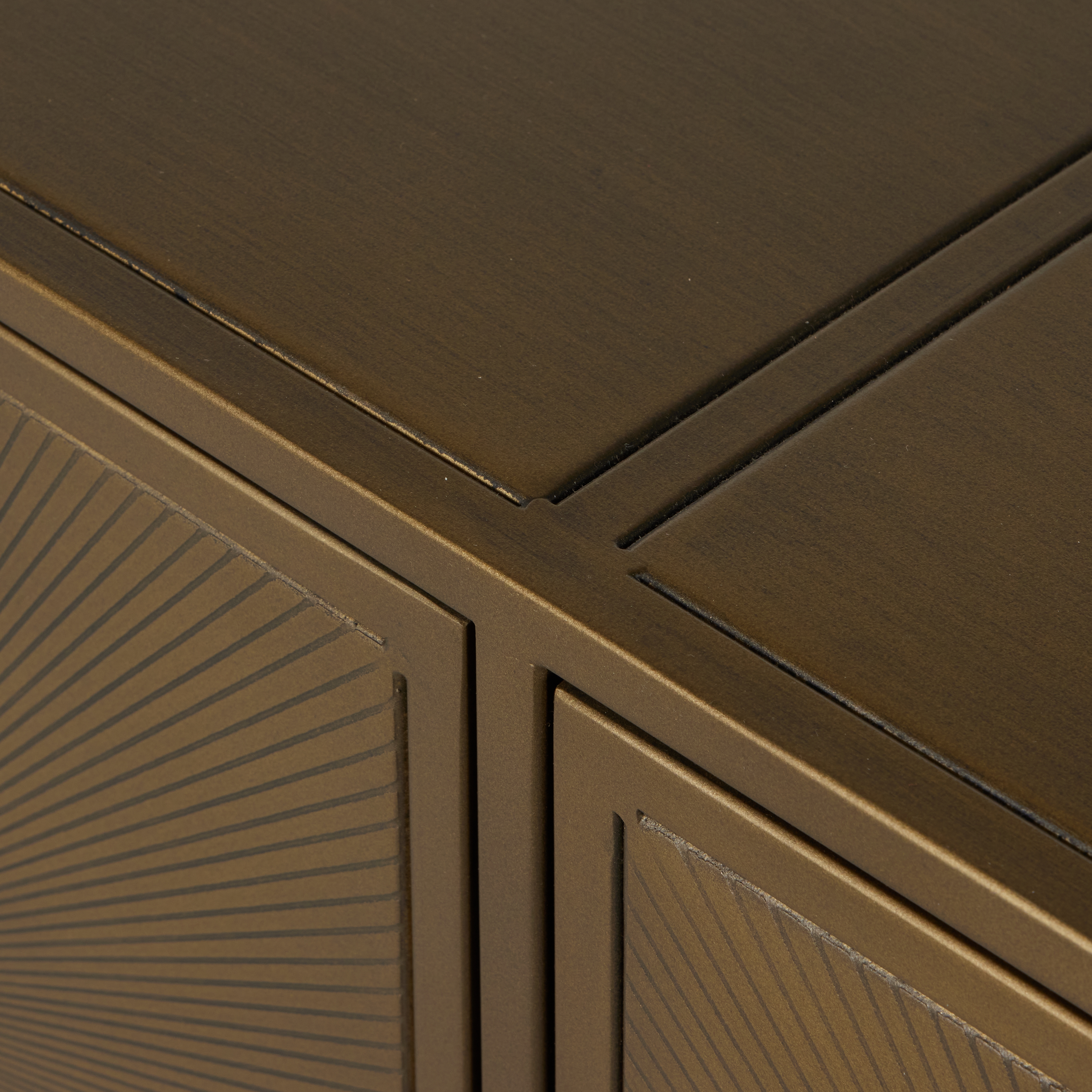 Sunburst Sideboard-Aged Brass - Image 12