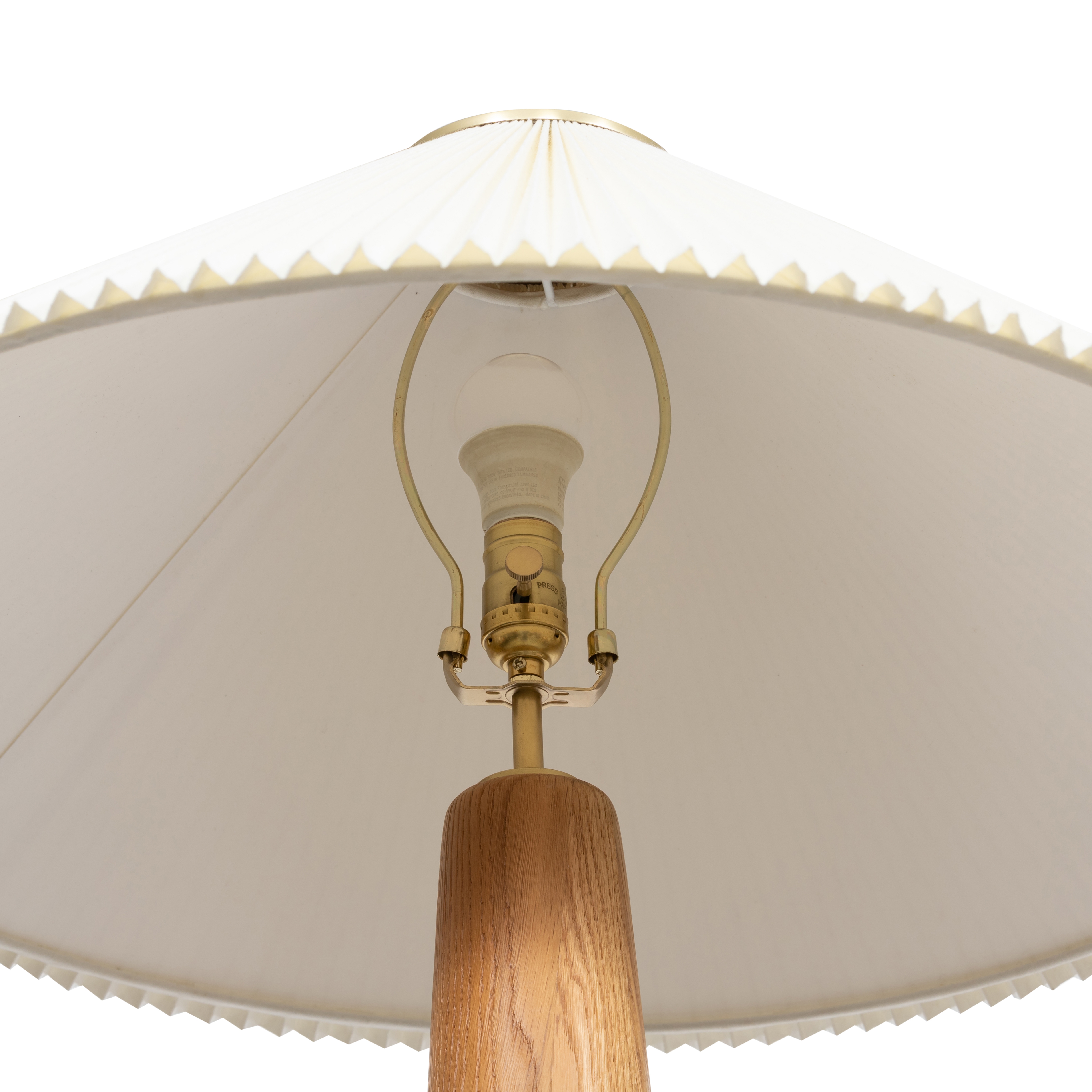 Nora Floor Lamp-Light Oak - Image 4