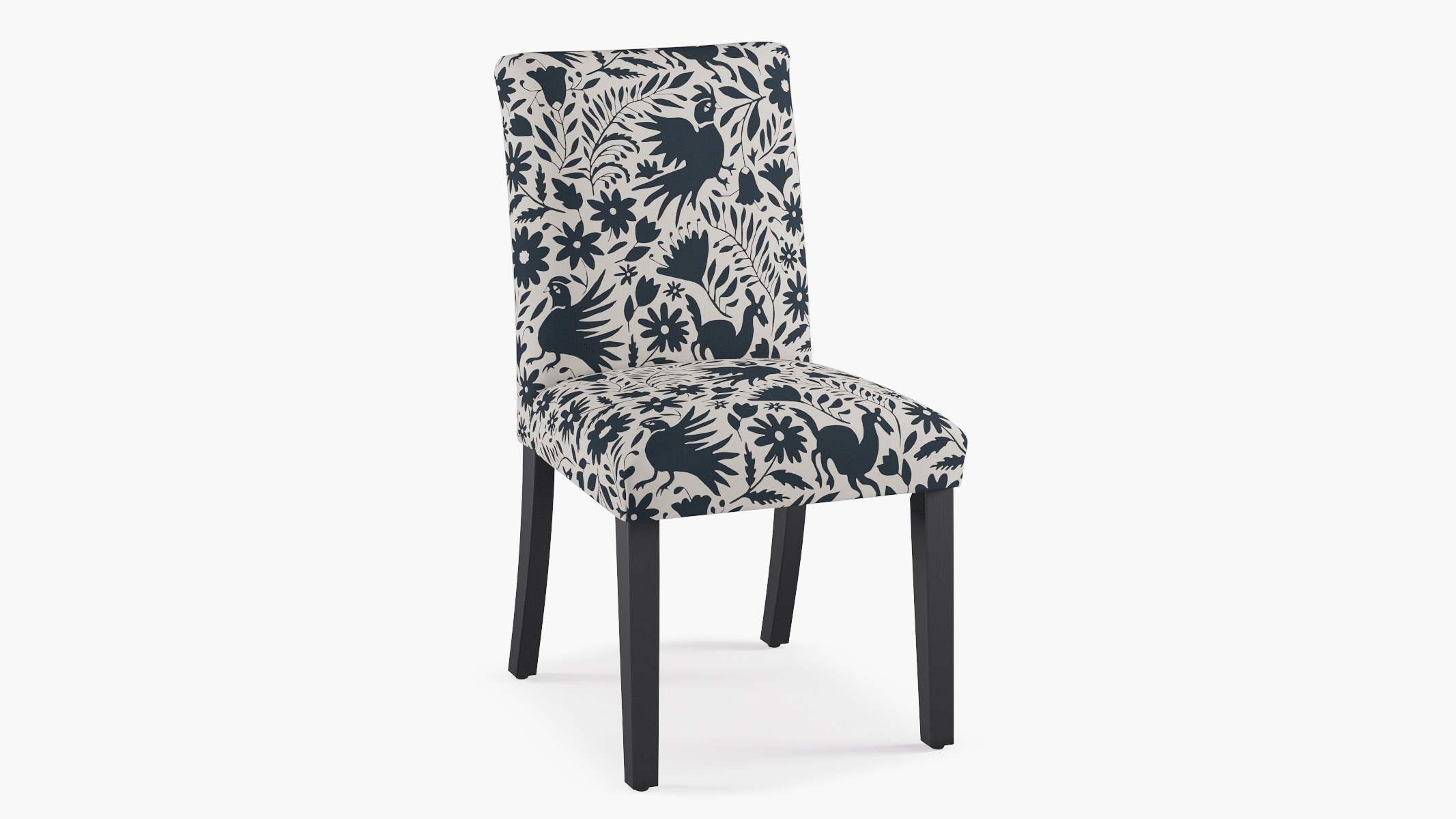 Classic Dining Chair, Ink Frida, Black - Image 1