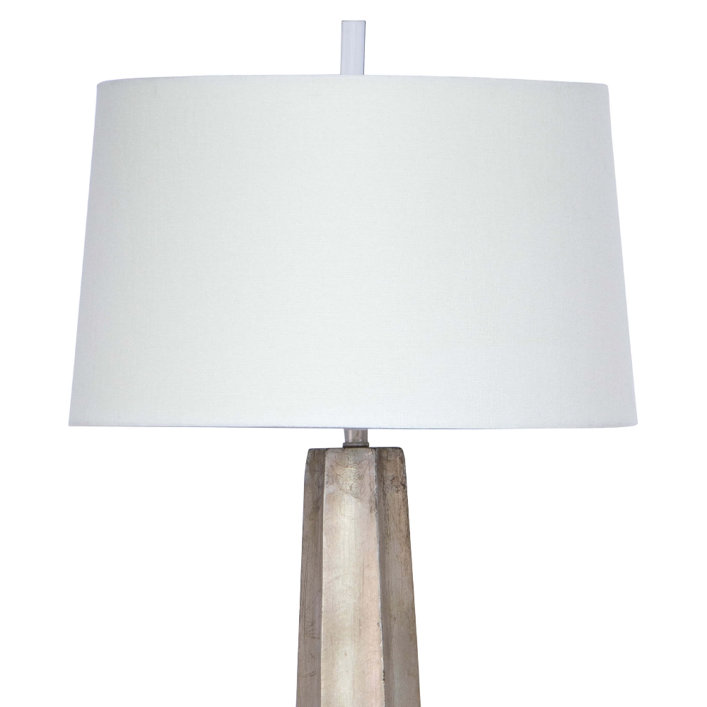 Regina Andrew Celine Modern Classic Ambered Silver Leaf Table Lamp - Image 1