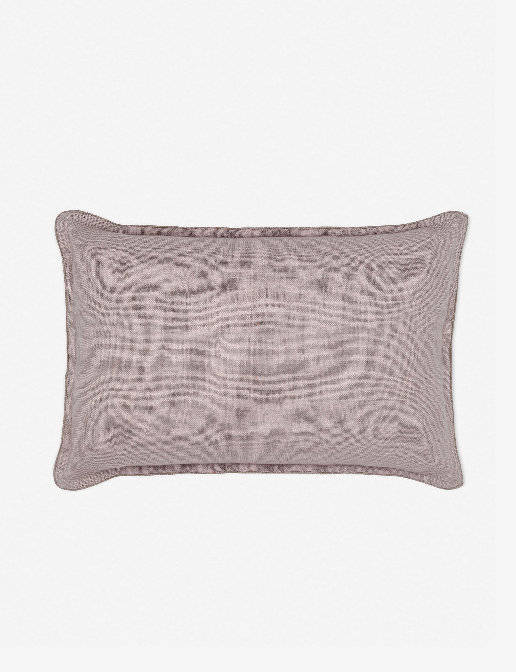 Arlo Linen Pillow - Aubergine / 13" x 20" - Image 60