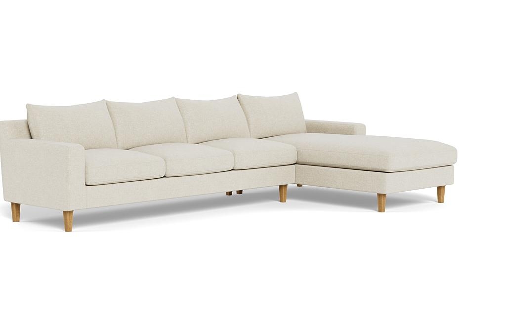 Sloan 4-Seat Right Chaise Sectional - Image 1