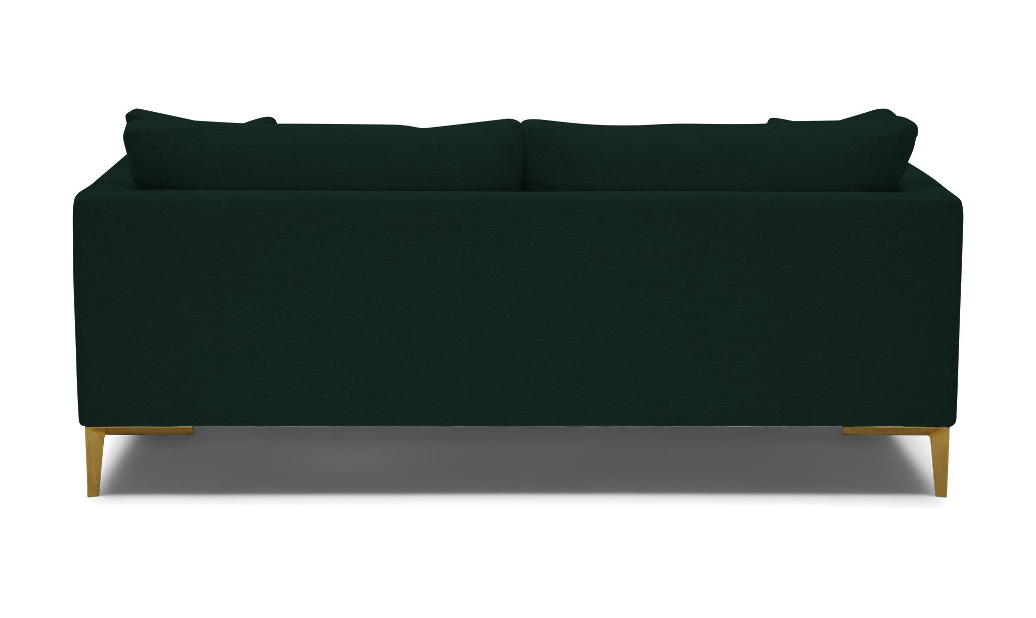 Green Ainsley Mid Century Modern Sofa - Royale Evergreen - Image 4