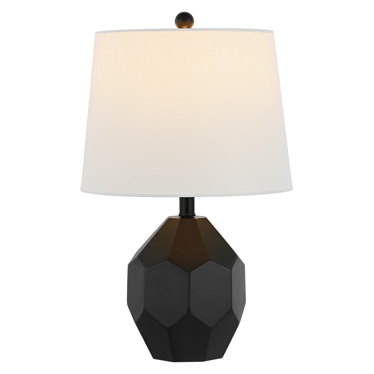 Danilo 19.5 Inch Table Lamp - Black - Safavieh - Image 3