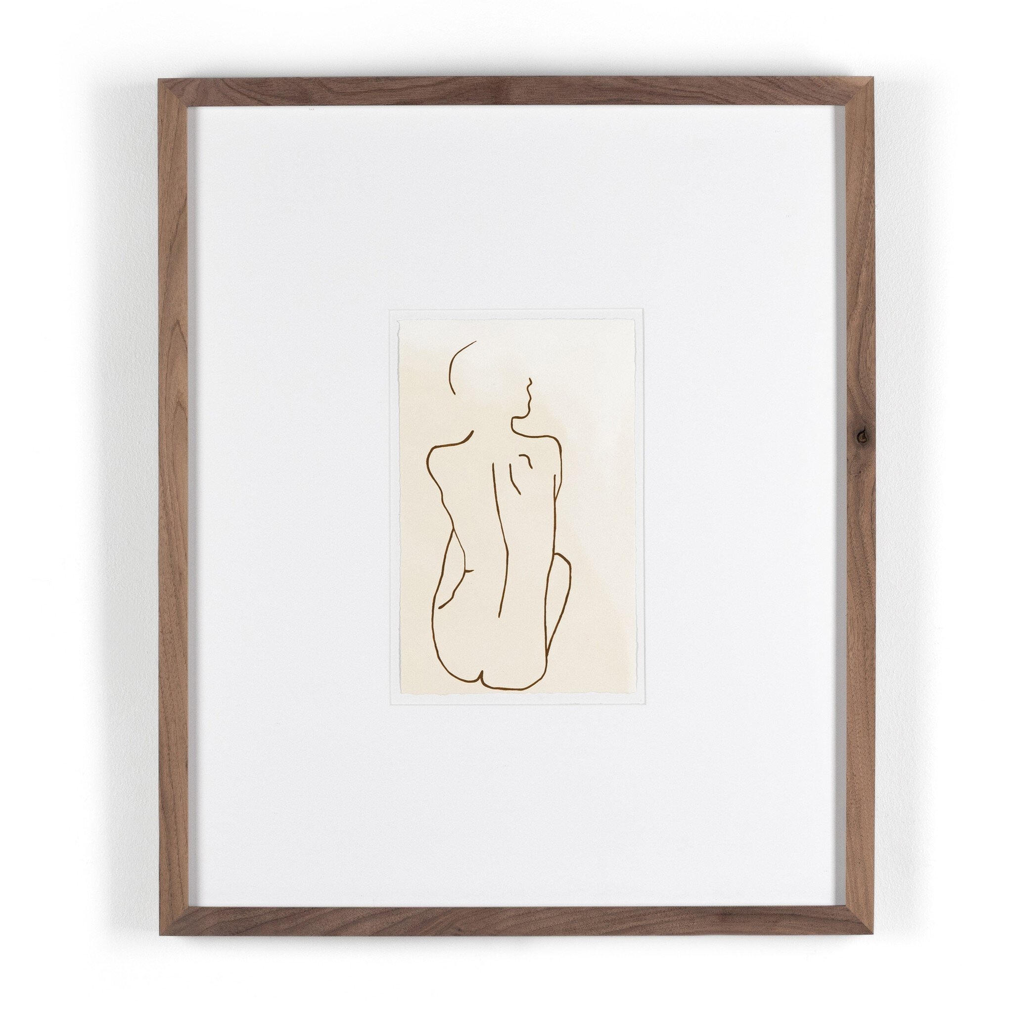 Libre I by Gold Rush Art Co - Rustic 1.5 Walnut - Image 0