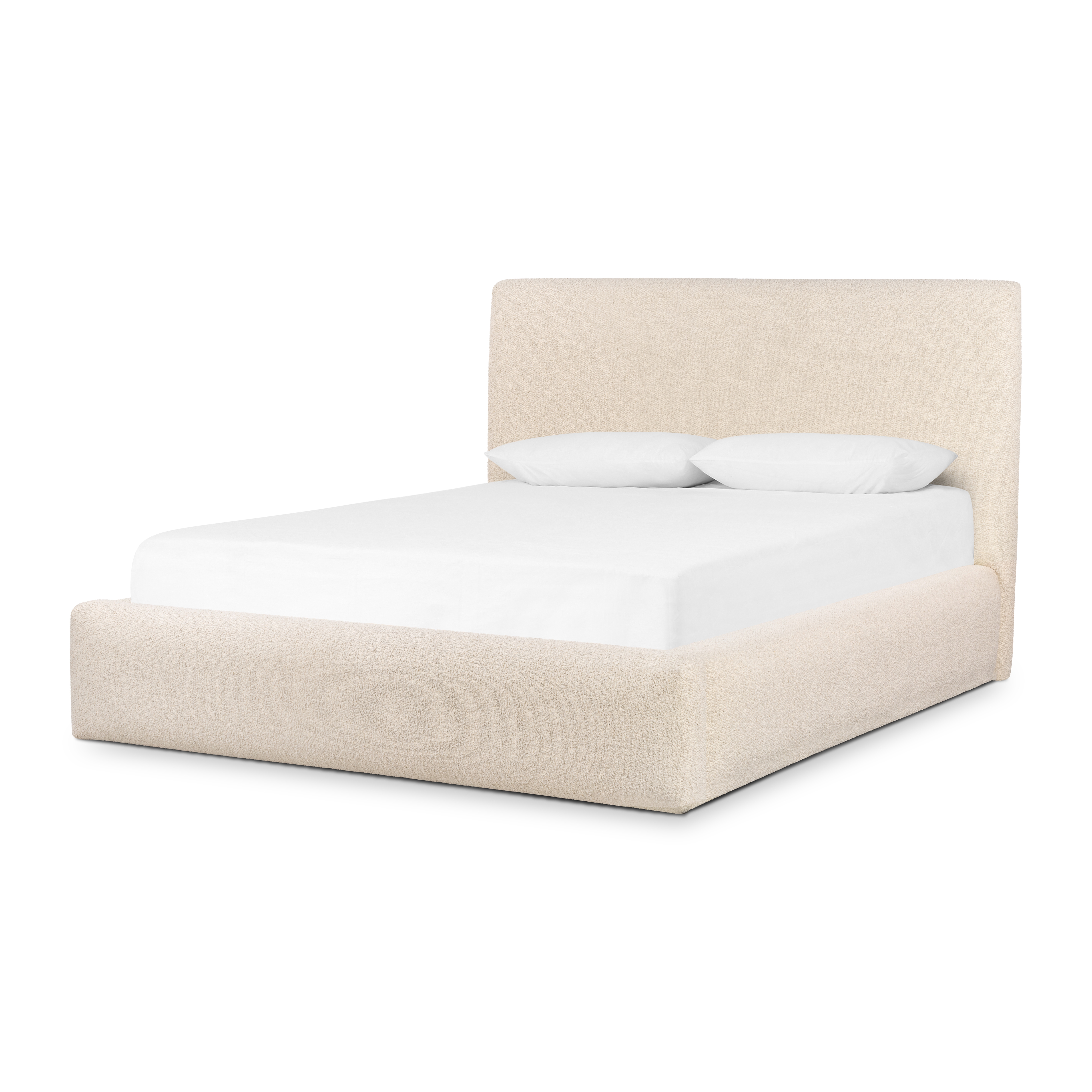Quincy Bed-Lisbon Cream-Queen - Image 0