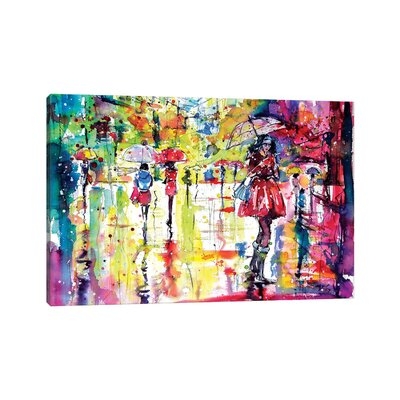 Message by Anna Brigitta Kovacs - Wrapped Canvas Painting Print - Image 0