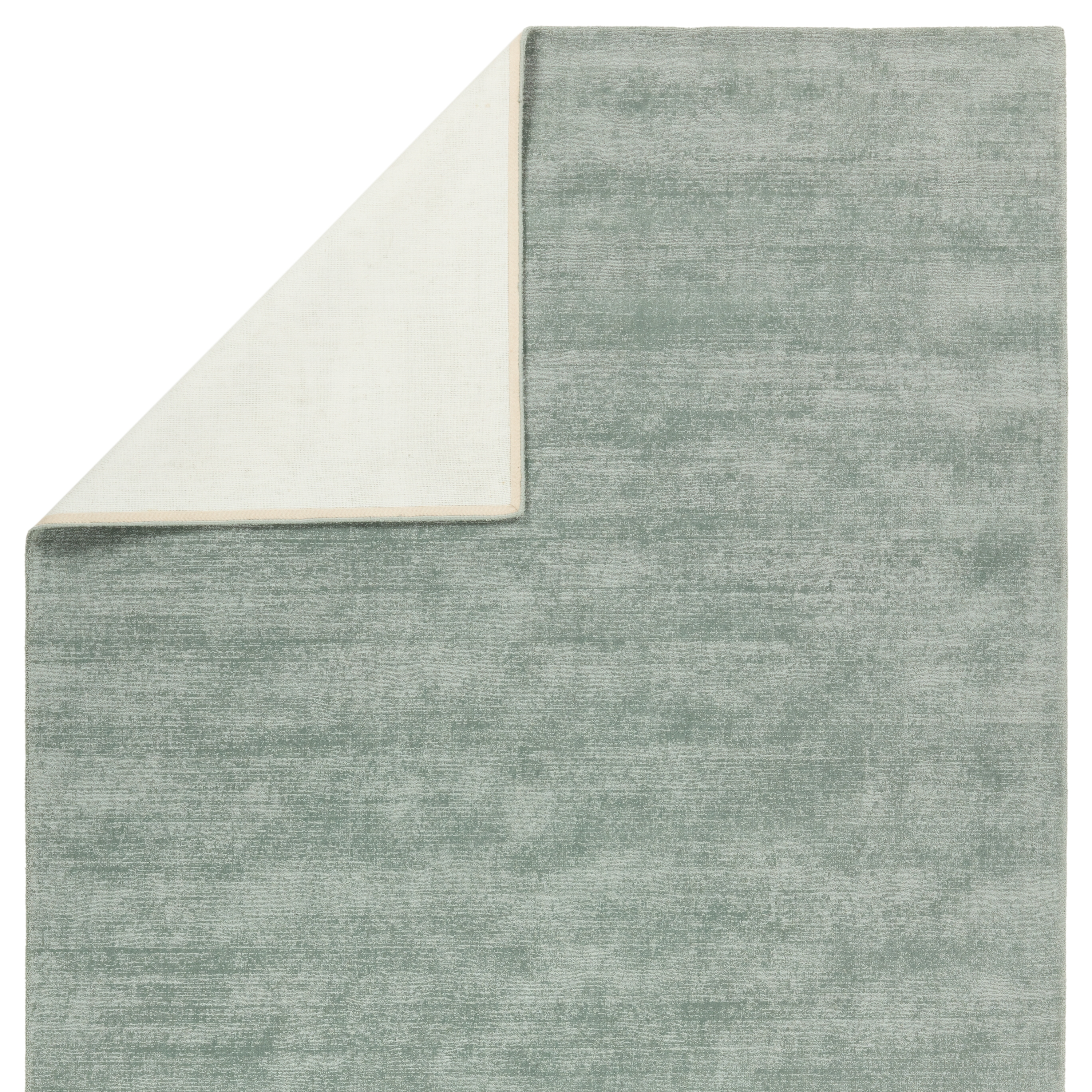 Arcus FTR03 Handmade Solid Green Area Rug (6'x9') - Image 2