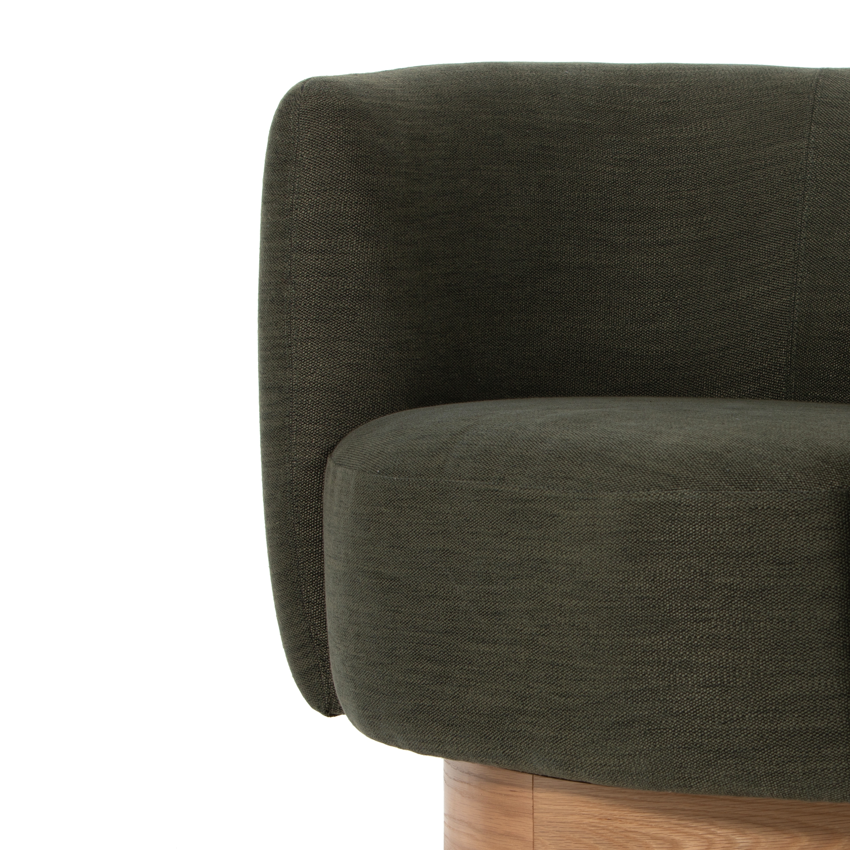 Calista Swivel Chair - Atlantis Moss - Image 10