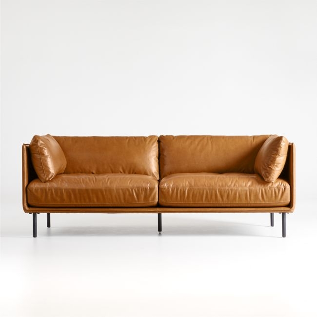 Wells Leather Sofa - Image 0