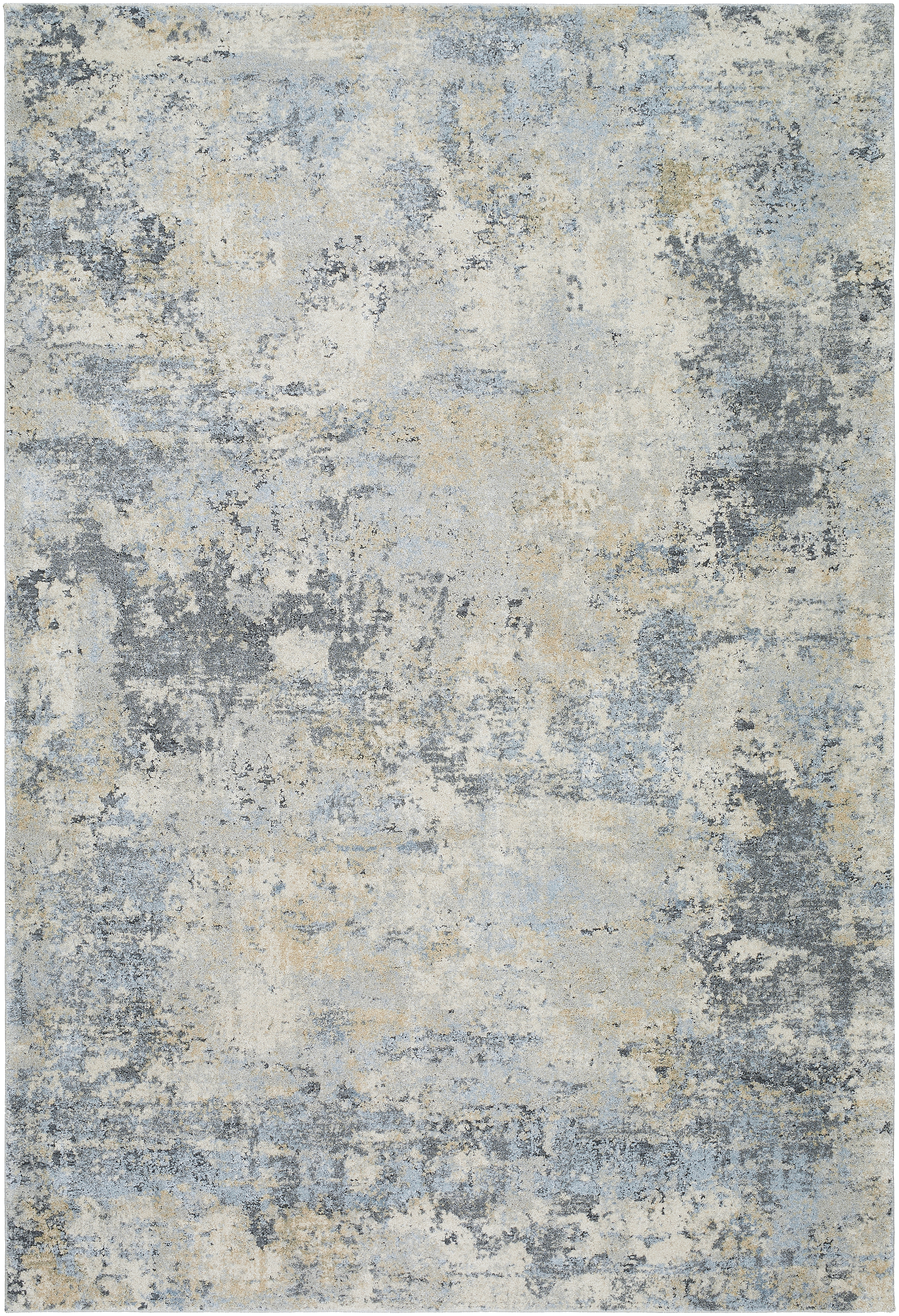 Avellino Gray Indoor 10' x 14' Machine Woven Rug - Image 0