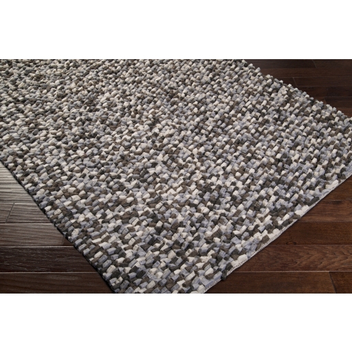 Flagstone Brown Indoor 2' x 3' Handmade Rug - Image 3