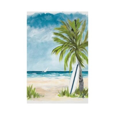 Cloudy Day In Paradise I by Julie Derice - Wrapped Canvas Gallery-Wrapped Canvas Giclée - Image 0