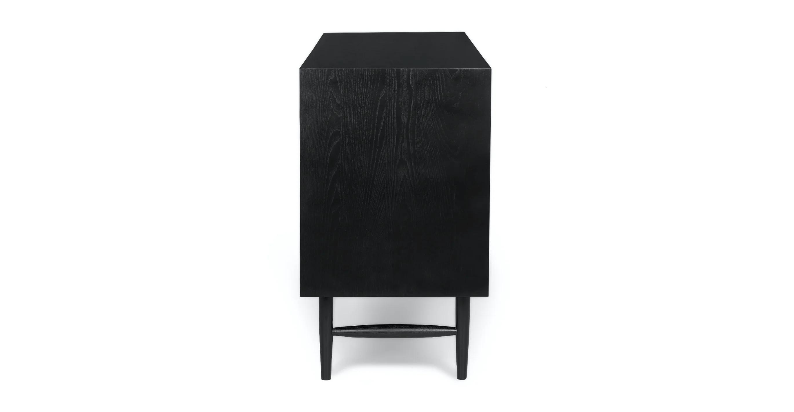 Lenia Black Ash 6-Drawer Double Dresser - Image 3