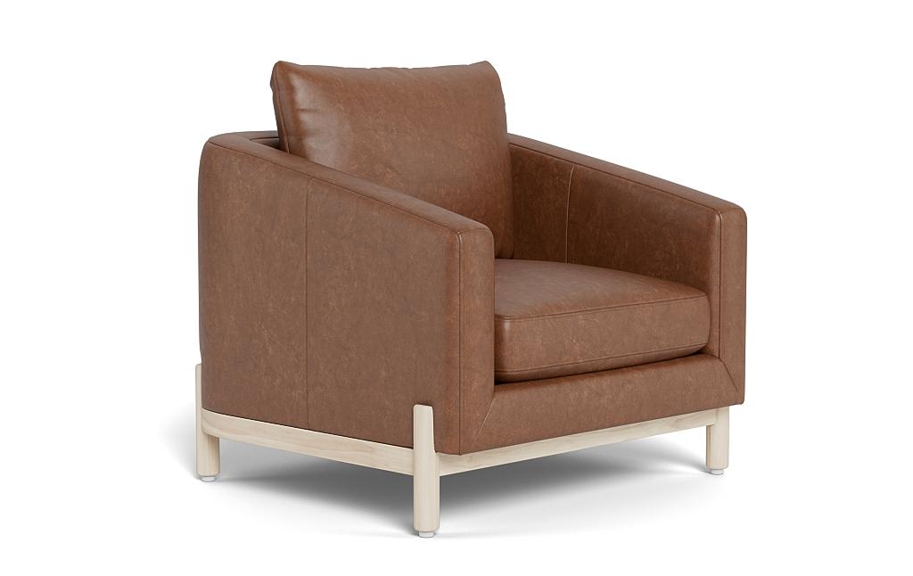 Oslo Leather Accent Chair - Image 1