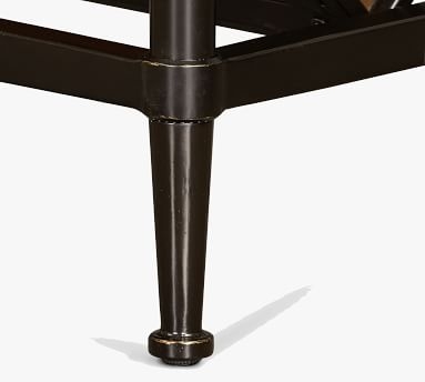Juno Rectangular Reclaimed Wood End Table, Dark Bronze & Reclaimed Pine - Image 5